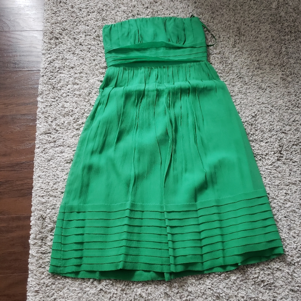 J.Crew Chiffon Strapless Dress